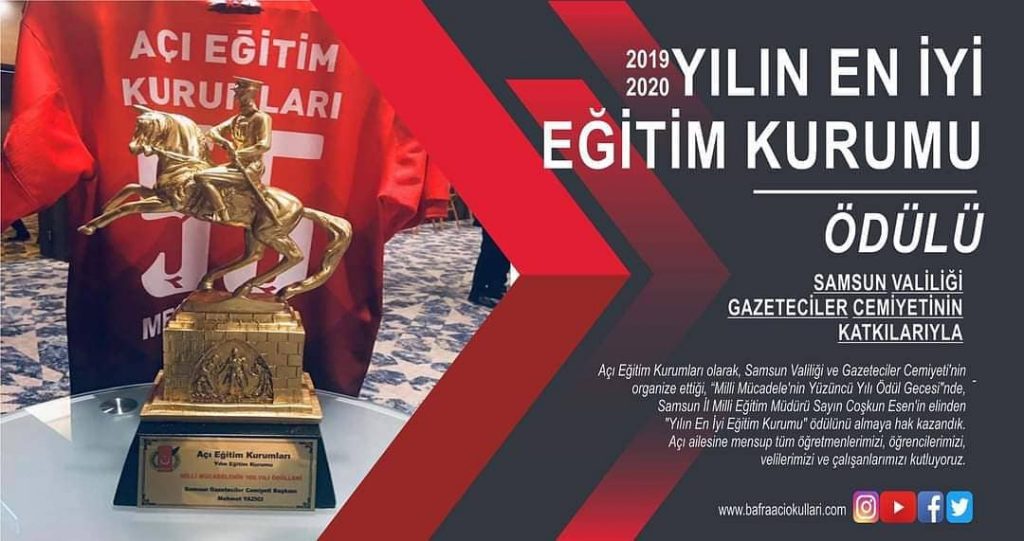 Yılın Eğitim Kurumu Samsun Açı